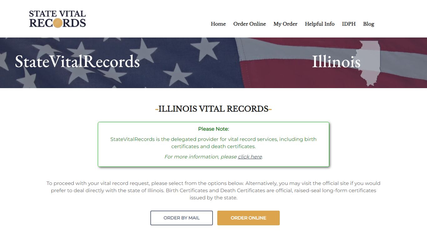 Illinois (IL) Vital Records | Order Birth Certificate Online